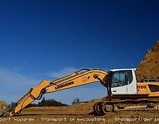 Strefa Transportu transport koparek / transport of excavators / transport der Bagger