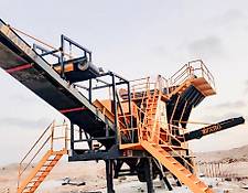 Fabo MJK-90 SERIES 100-200 TPH MOBILE JAW CRUSHER PLANT