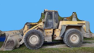 Hanomag wheel loader 70E