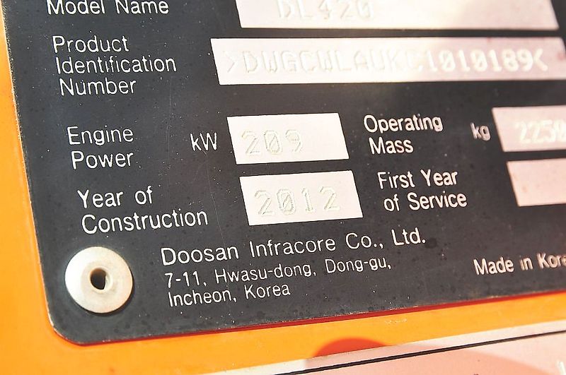 Doosan DL 420