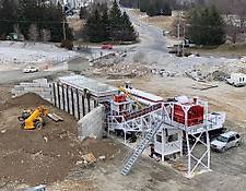Constmach concrete plant 120 m3/h MOBILE CONCRETE PLANT WITH 2 x 500 TONNES CEMENT SILO