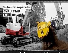 GYRUStar 4-100HE | 5,0 - 8,0t | Schaufelseparator | Siebschaufel | Sieblöffel